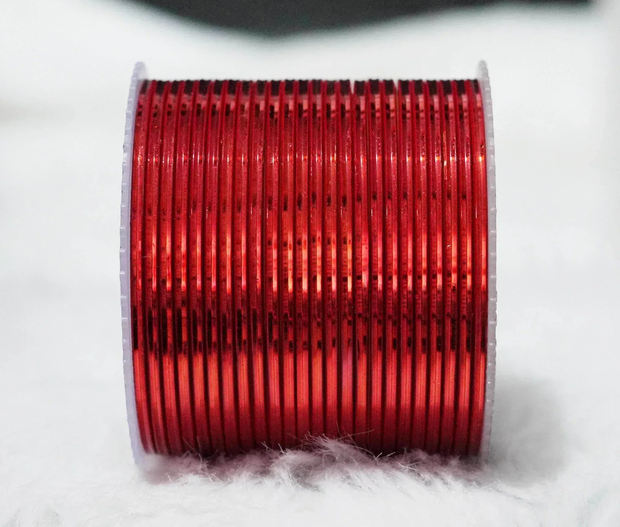 Tamatri Color Glossy Metal Bangle for Women & Girls (Pack of 24) - The Golden Cascade